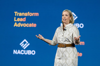 Melissa Marshall at NACUBO Annual Meeting