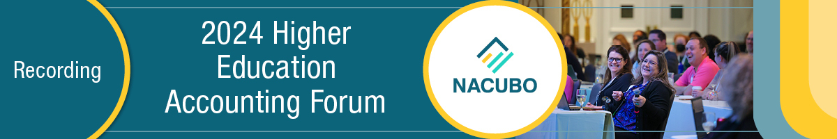 2025 Higher Education Accounting Forum (Recordings)