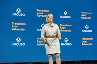 Melissa Marshall at NACUBO Annual Meeting